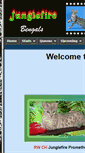 Mobile Screenshot of junglefirebengals.co.uk